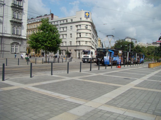 Moravské náměstí - rekonstrukce